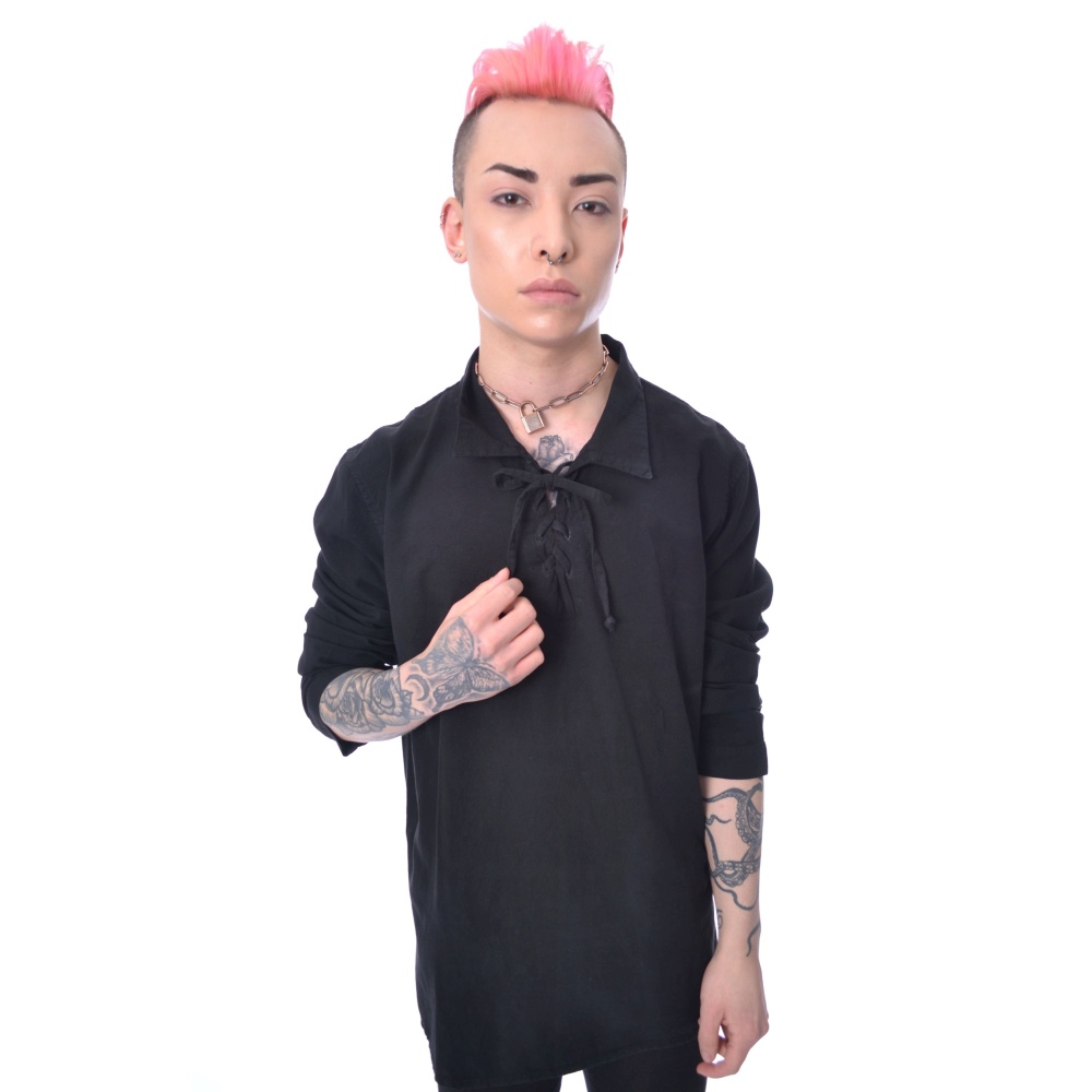 Innocent Lifestyle - PIRATE Overhemd - Zwart